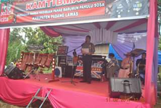 Polres Tapsel Laksanakan Sosialisasi Kamtibmas