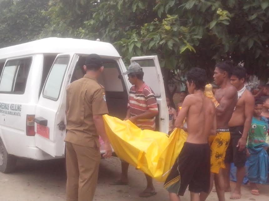 Mayat Mister X Ditemukan Mengapung di Sungai Batang Gadis