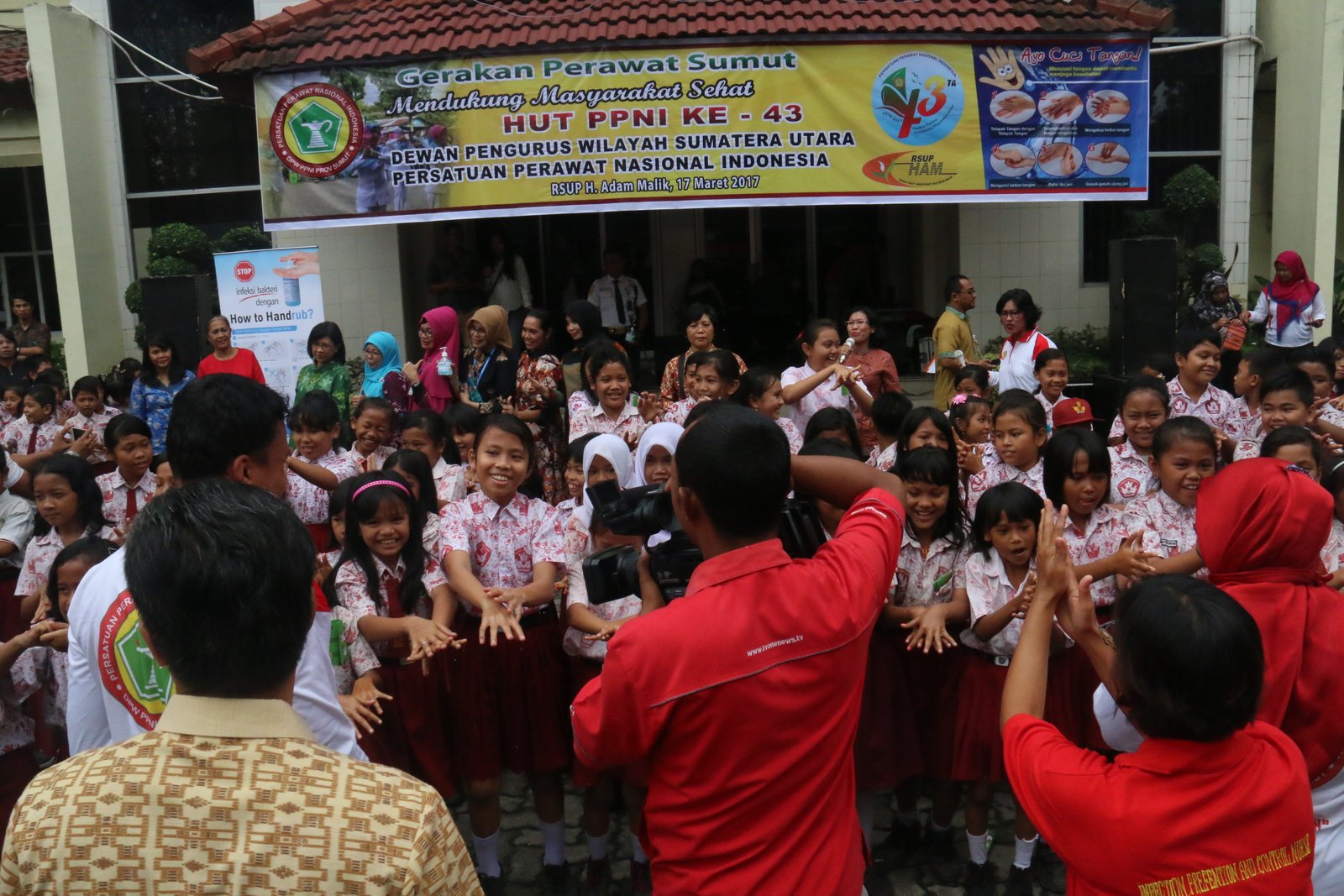 Perawat Sumut Peringati HUT PPNI Ke-43 di RSUP HAM