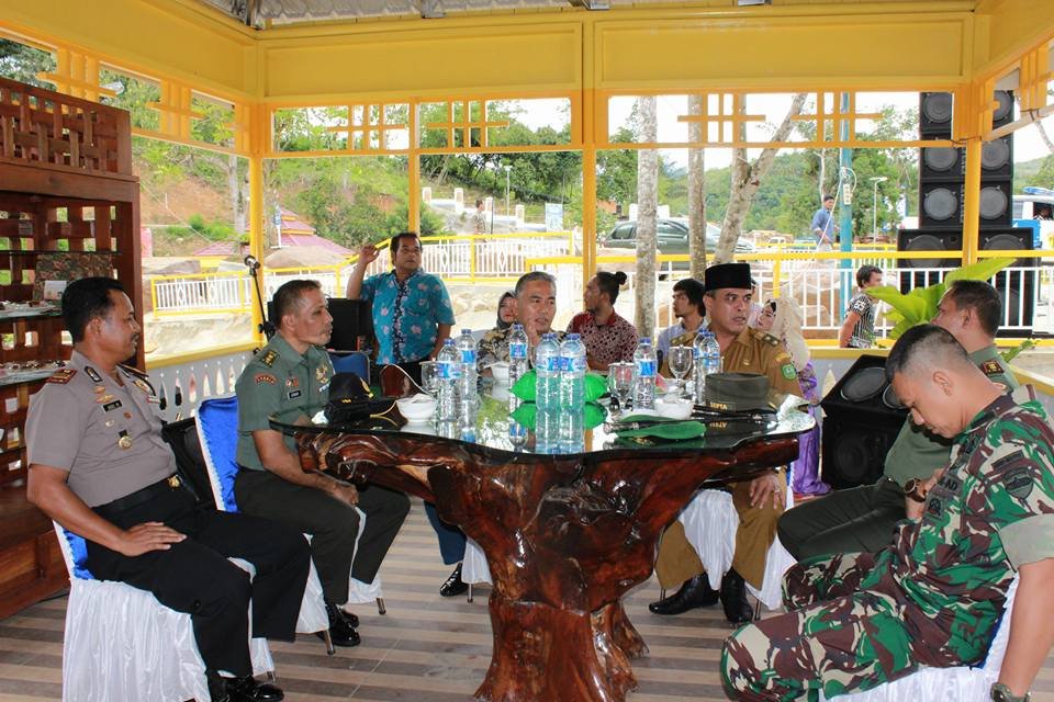 Danrem 023/KS Salut Dengan Taman Raja Batu