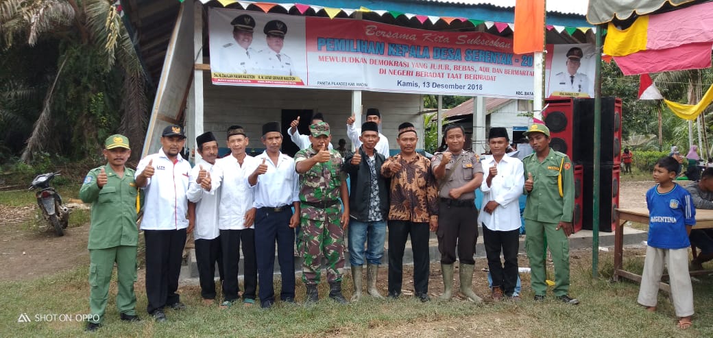 Pilkades Tertib dan Lancar,  Enam Desa Ikuti Pilkades di Batahan Madina