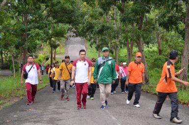 Gerak Jalan Santai dan Senam Warnai HUT Bhayangkara ke- 73 di Madina