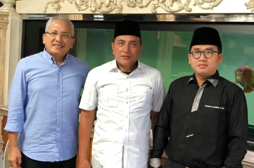 Safari Politik Brigjen TNI ( Purn) Mhd.Sofwat Nasution, Silaturrahim ke Rumah Edy Rahmayadi dan Pandapotan Nasution