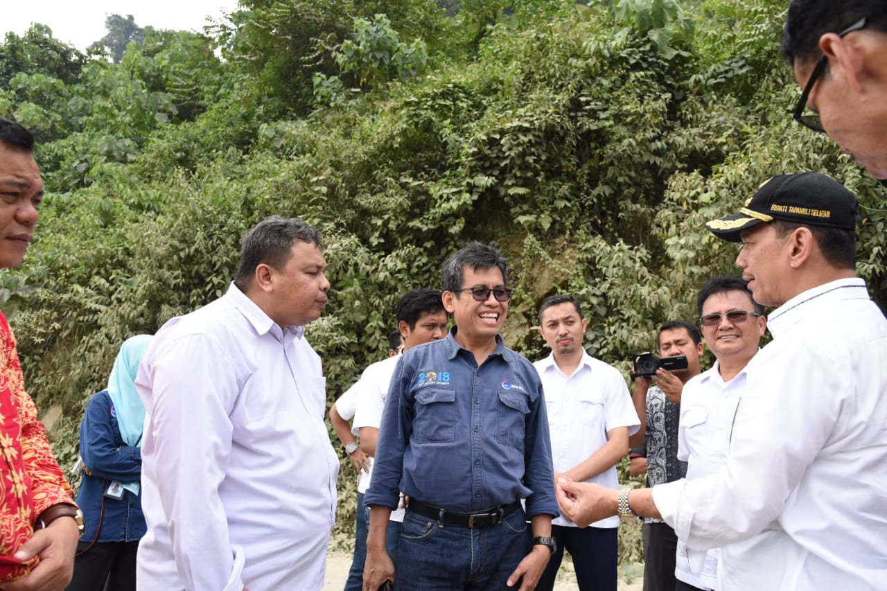 Kemenko Kemaritiman Tinjau Infrastruktur dan Objek Wisata Tapsel