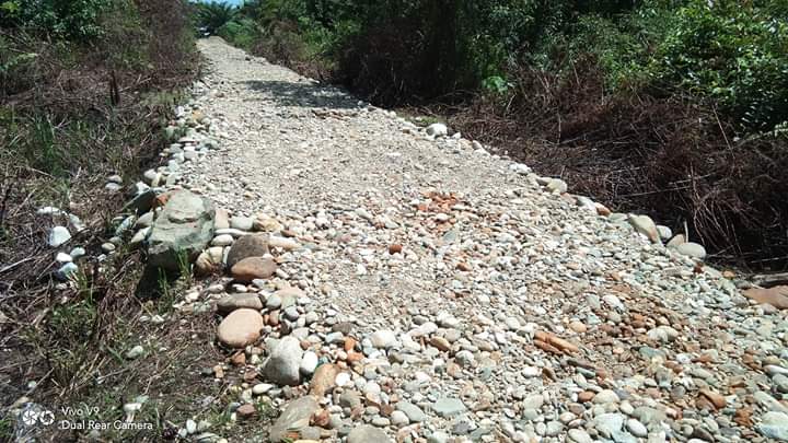 Ketua LSM.LIRa Kec.MBG, Proyek Jalan di Desa Tabuyung Siluman