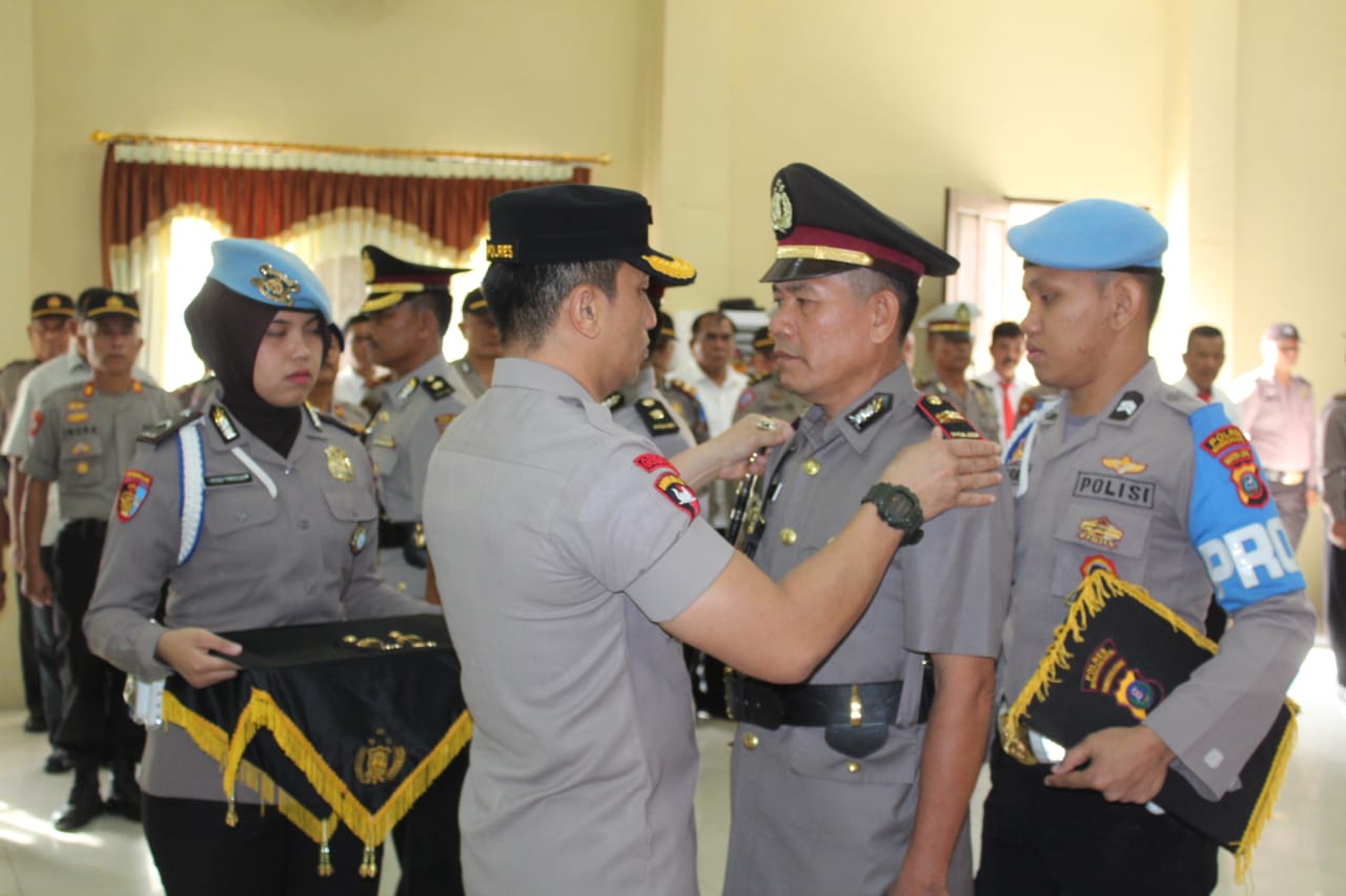 Sertijab di Mapolres Madina Sukses,  Mutasi Dikalangan Polri Hal Yang Biasa