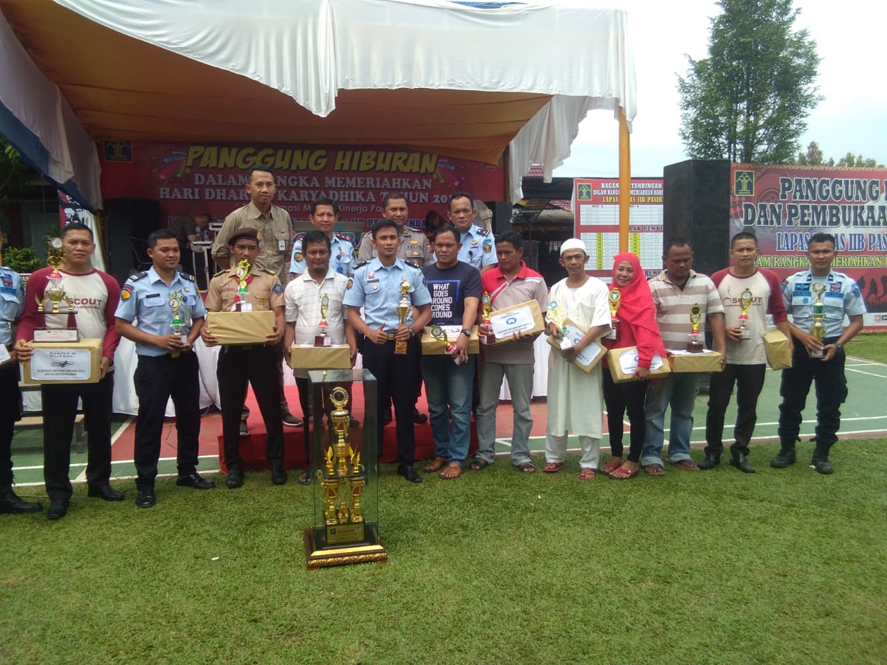 HUT Dharma Karyadhika tahun 2019,  LP Kelas II B Pasir Pangaraian Adakan Berbagai Kegiatan