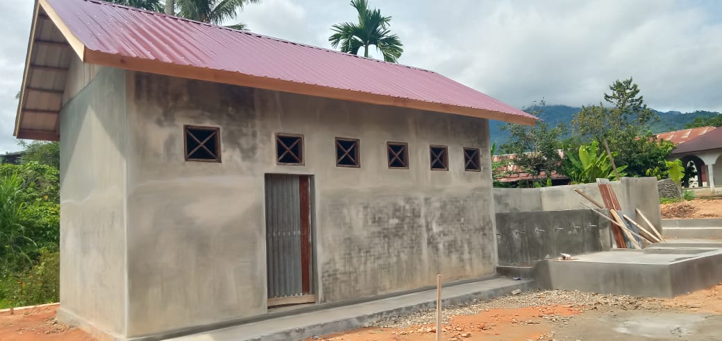 Proyek DD 2019 Belum Selesai,  Bangunan Air Bersih dan MCK di Tambiski Dipertanyakan