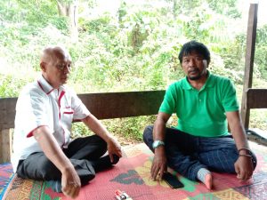 Kades Pastap Julu dan Wartawan