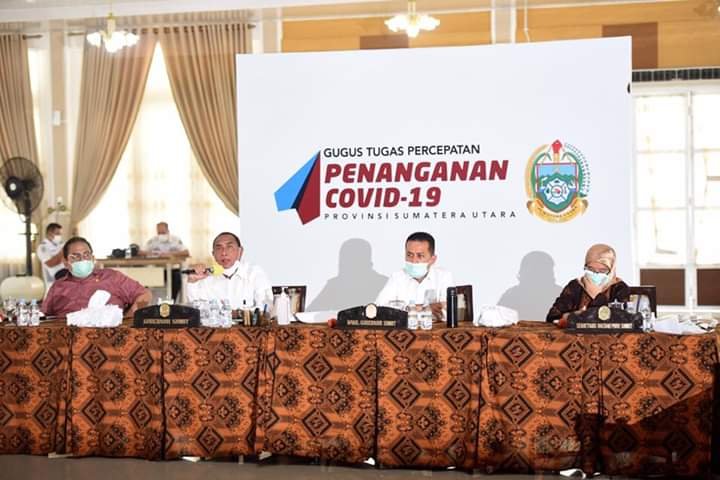 Sumut Masuk 10 Daerah Terbesar Alokasikan Anggaran Penanganan Covid-19