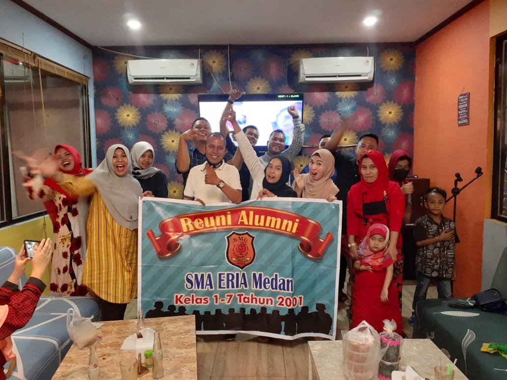 Alumni Eria Kelas 1,7 Gelar Reuni