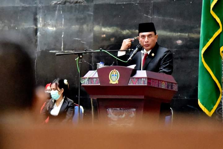 Gubernur Harapkan Anggota DPRD Sumut Ingatkan Paslon Kepala Daerah Disiplin Protokol Kesehatan