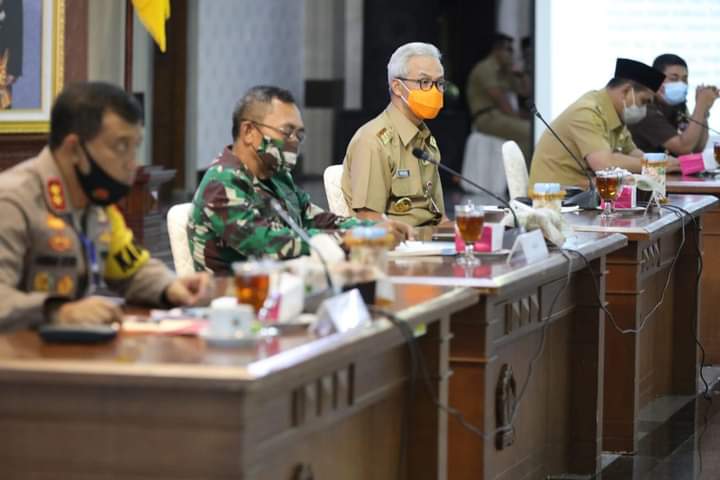 Hasil Rapat dengan KPU Bawaslu, Ganjar: Tidak Boleh Ada Kampanye Terbuka di Jateng