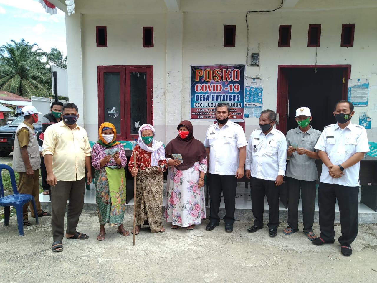 15 Desa di Kec.Lubuk Barumun Salurkan Dana Desa Rp 300.000,-