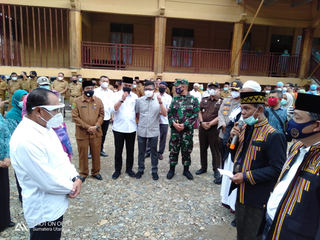 Gubsu : Jemput Semua Terkonfirmasi Covid -19 Dari Rumahnya