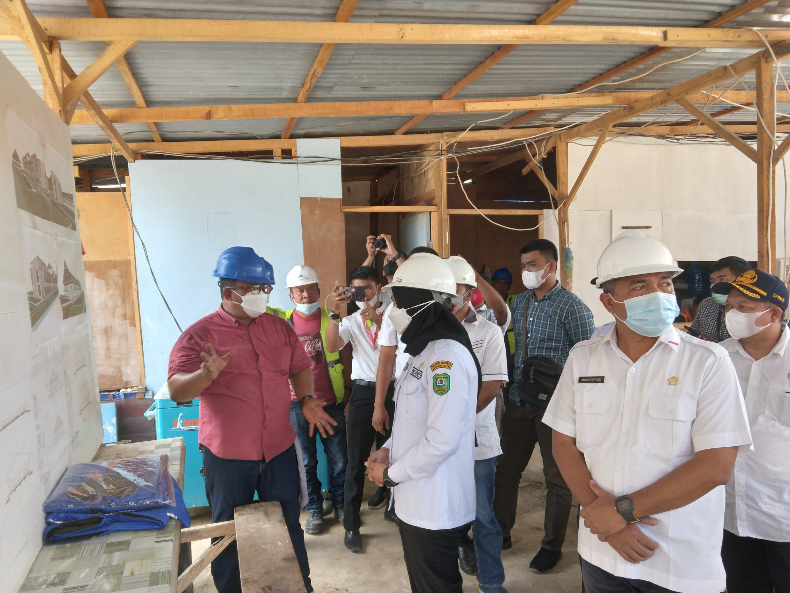 Desember 2021 Pasar Baru Siap, PT.BM Jangan ” Bohongi ” Rakyat Mandailing Natal