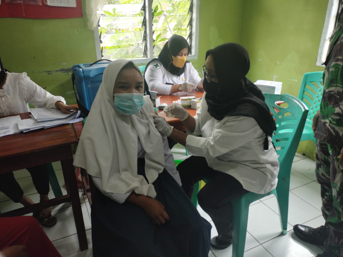 Gebyar Vaksin di Wilayah Puskesmas Muarasoma Kec.Batang Natal