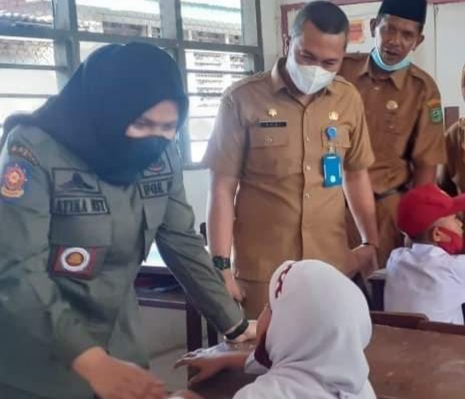 Wakil Bupati Madina ke SD Muhammsdiyah 055 Bukit Malintang