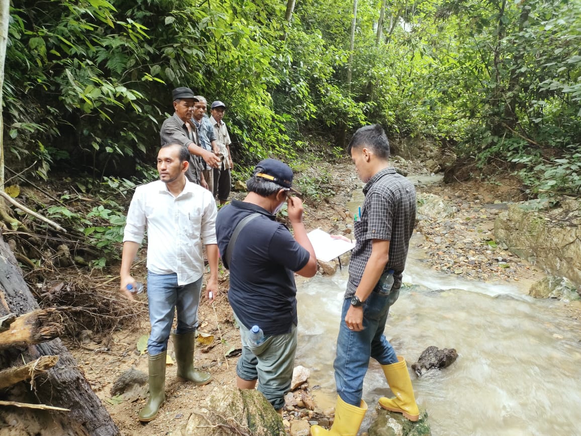 Warga Hutapuli Minta Air Bersih Kepada Harun Musthafa Nasutiom