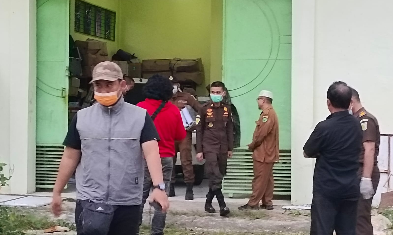 Kantor Dinas Kesehatan di Geledah Kejari P.Sidimpuan