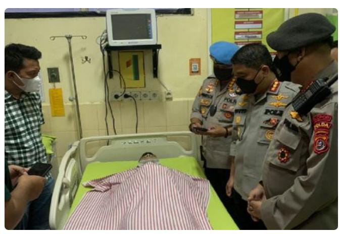 Ipda Imam Agus Husein Perwira Brimob Meninggal Dunia Setelah Amankan Demo di Kendari