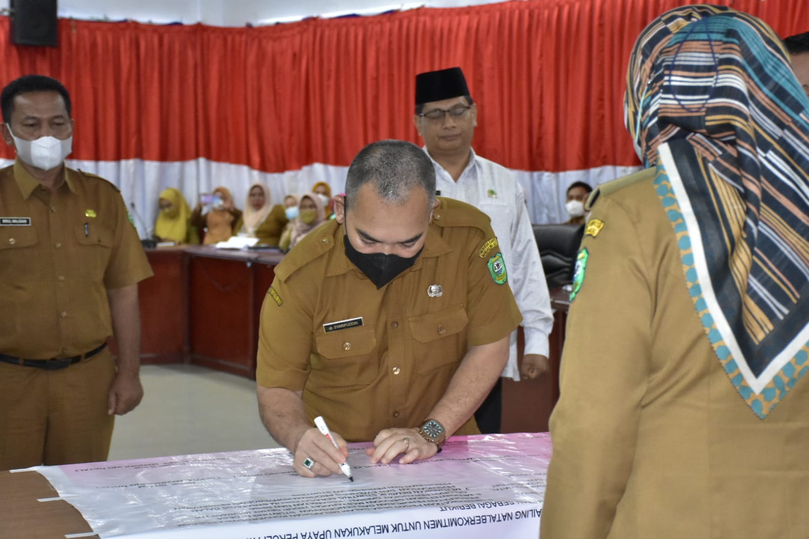 Wakil Bupati Madina Buka Acara Rembuk Stunting