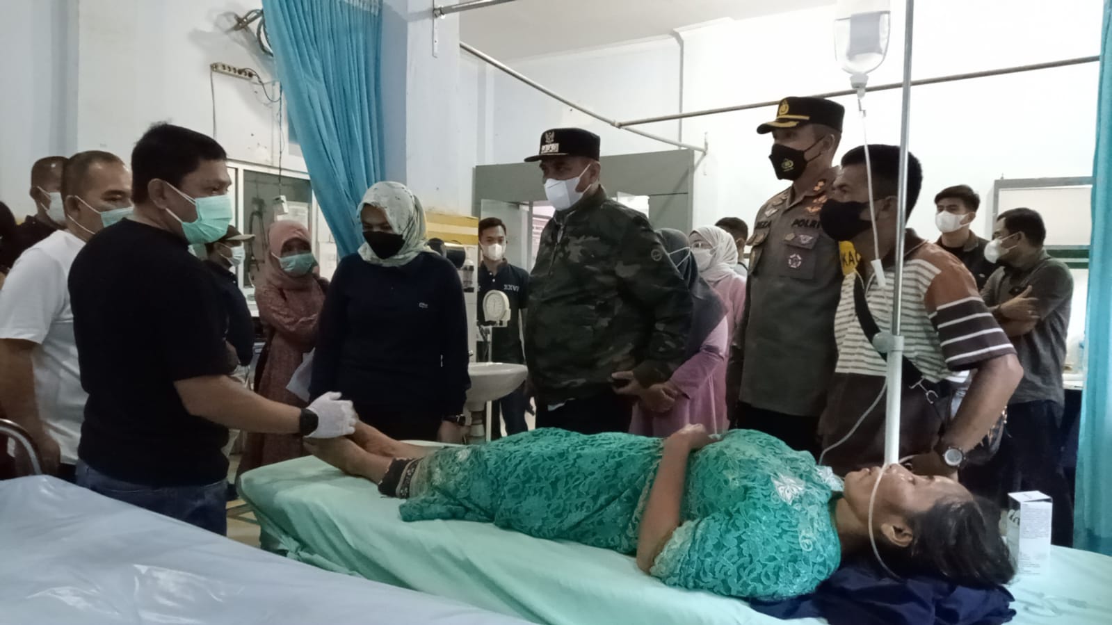 21 Orang Korban Semburan Lumpur PT.SMGP di Rumah Sakit Panyabungan