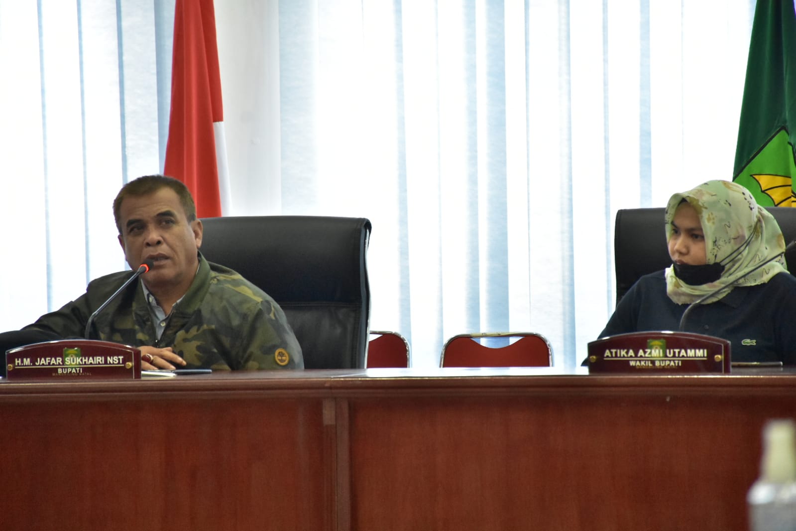 Usai Tinjau Korban, Bupati Madina Rapat Bahas Insiden Semburan Lumpur PT SMGP