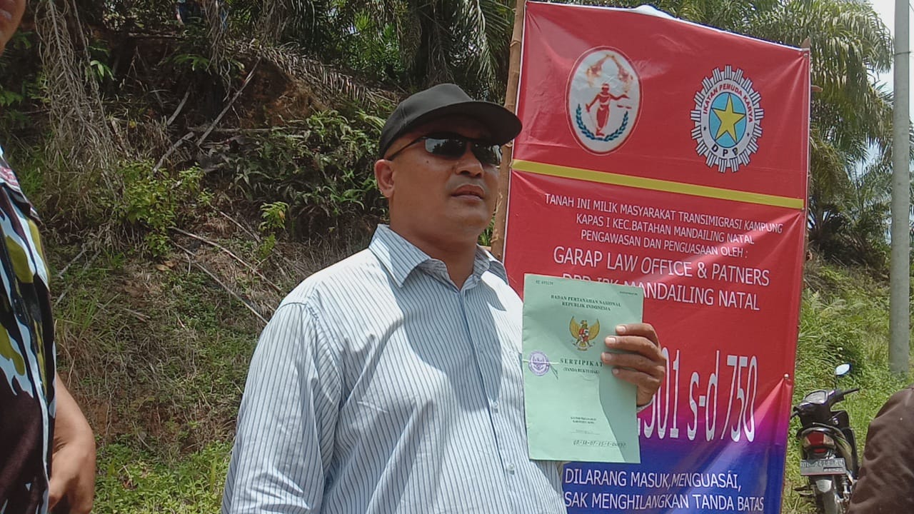 Soal Lahan Warga Kec.Batahan, Bupati Madina Tembuskan Surat Ke – Presiden