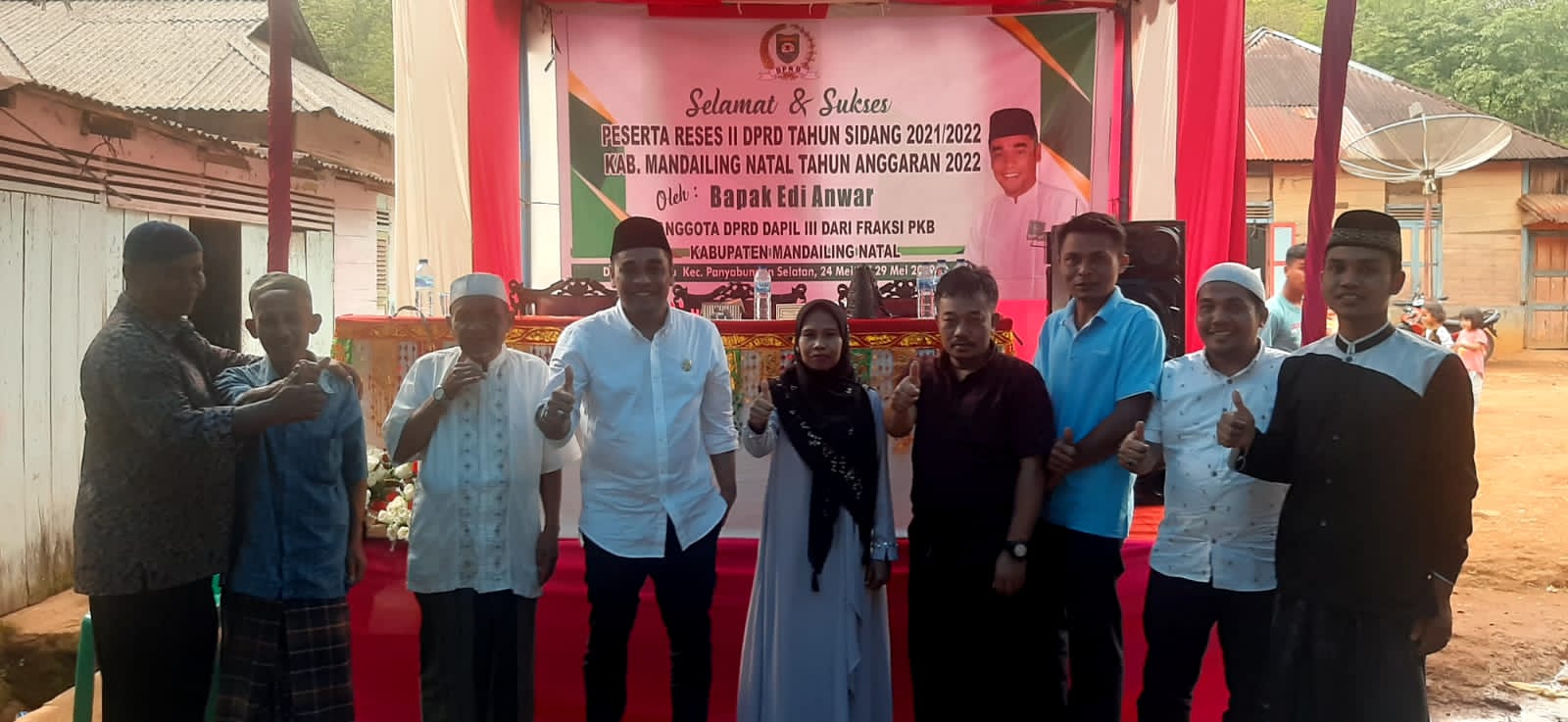 Reses Edi Anwar.Nst, Warga Hutajulu Minta Infrasturuktur Diperbaiki