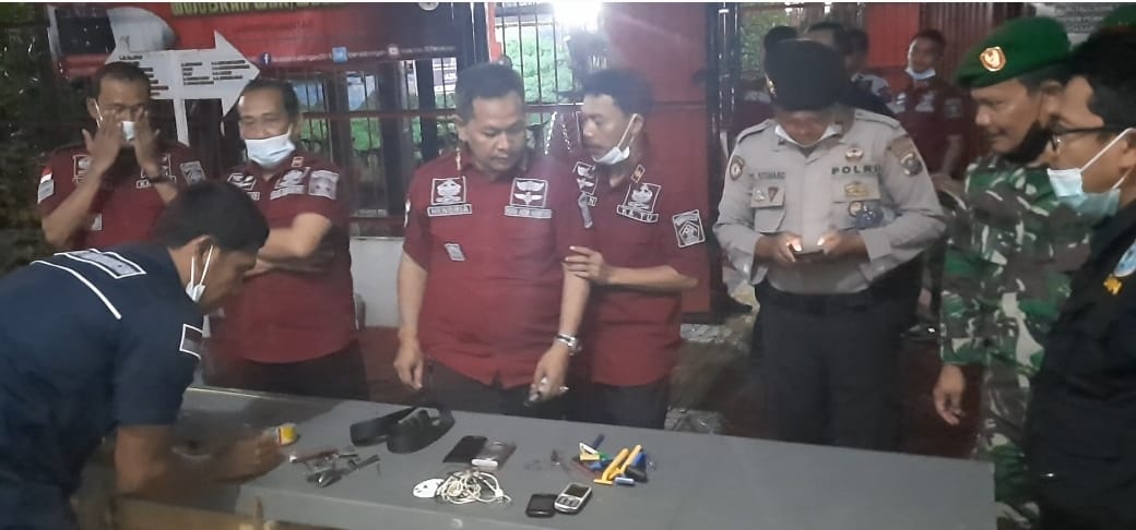 Tidak Ditemukan Narkoba, Tim Gabungan Razia Lapas Kelas II B Panyabungan