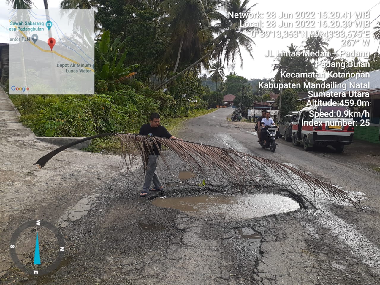 Jalan Nasional Berlubang, DPRD Madina Desak BBPJN Wil.Sumut Perbaiki