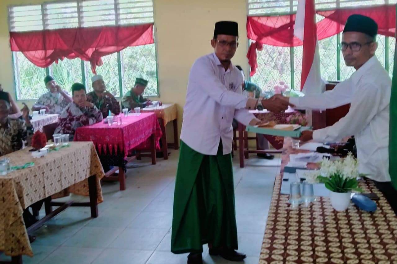 Ustadz Teungku Alamsyah Ketua, Pemilihan Ketua MWC NU Kec.Batahan ” Berasa  Pemilihan Bupati “