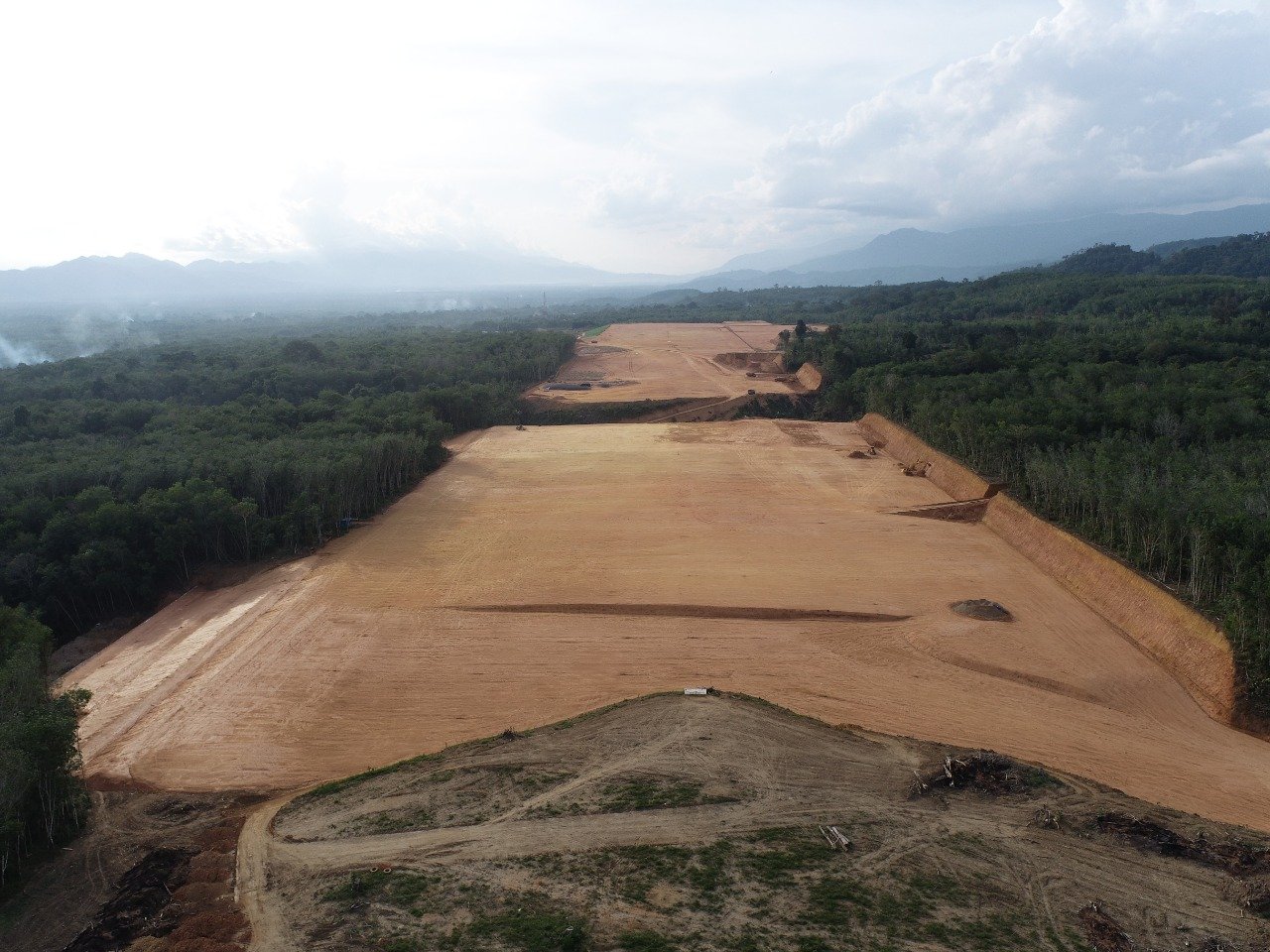 Paket Pekerjaan Bandara Madina Tahap I Sudah Selesai 75,83 %