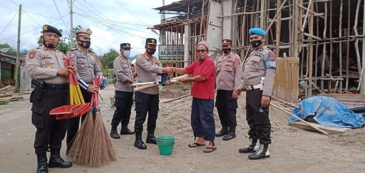 Tahun Baru 1444 H, Polres Madina Baksos di Mesjid Al -Abhsor Aek Galoga