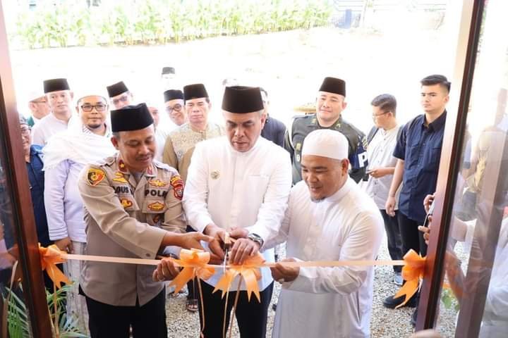 Lopo Mandheling Coffee Masjid Agung Nur Ala Nur Diresmikan Bupati Mandailing Natal