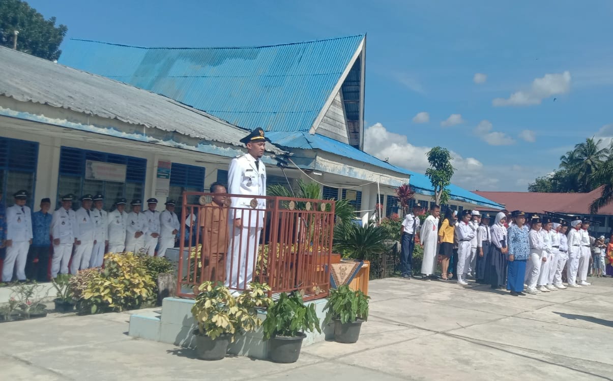 Ahmad Padlan Irup HUT RI Ke -77 di Kec.Panyabungan Utara