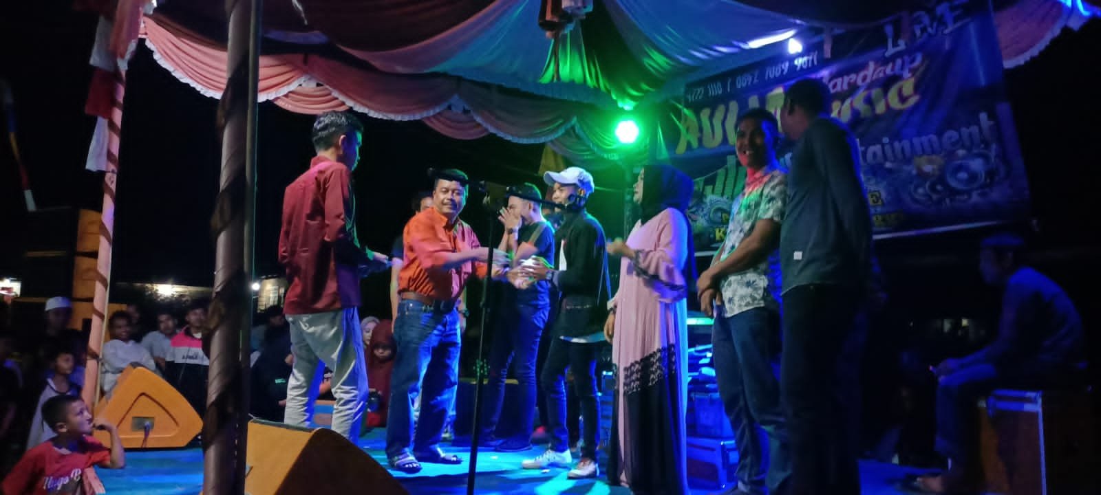HUT RI Ke -77, NNB Sigalapang Julu Kec.Panyabungan Adakan Lomba Lagu Talsel dan Dangdut