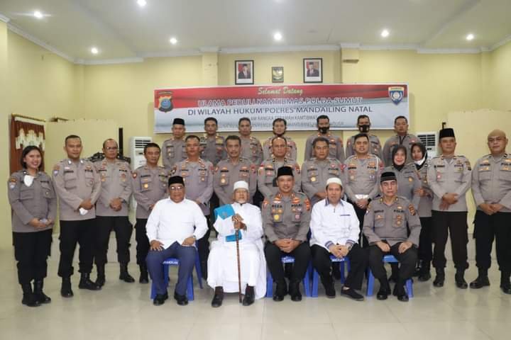Wujudkan Kamtibmas Kondusif, Polres Madina Ikuti Ceramah Ulama Peduli Kamtibmas Polda Sumut