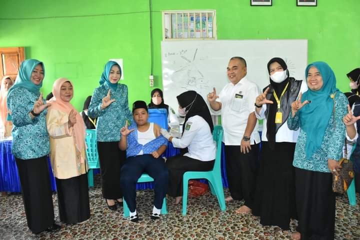 Ketua TP PKK Madina Tinjau Pelaksanaan BIAN