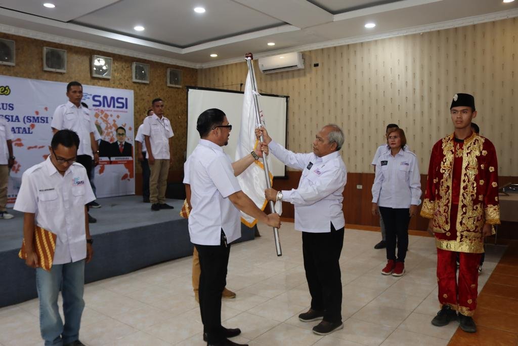 SMSI Dilantik, Bupati Harapkan Bisa Bersinergi Membangun Mandailing Natal