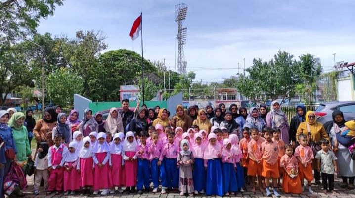 Perpustakaan Padang Diserbu Anak PAUD