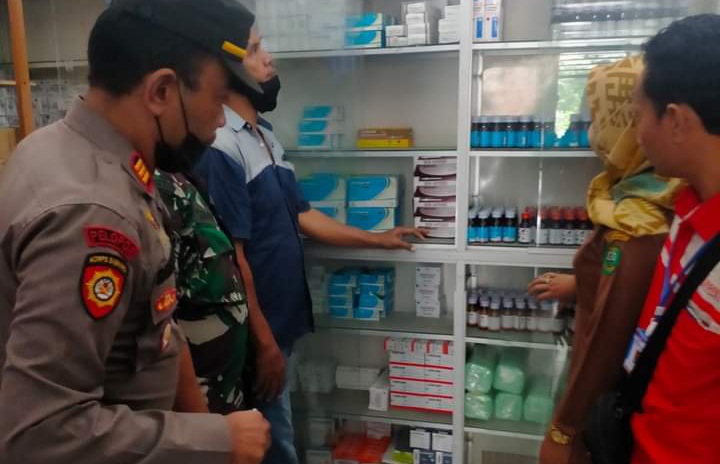 Polsek Muara Sipongi Sosialisasikan Sirup Berbahaya