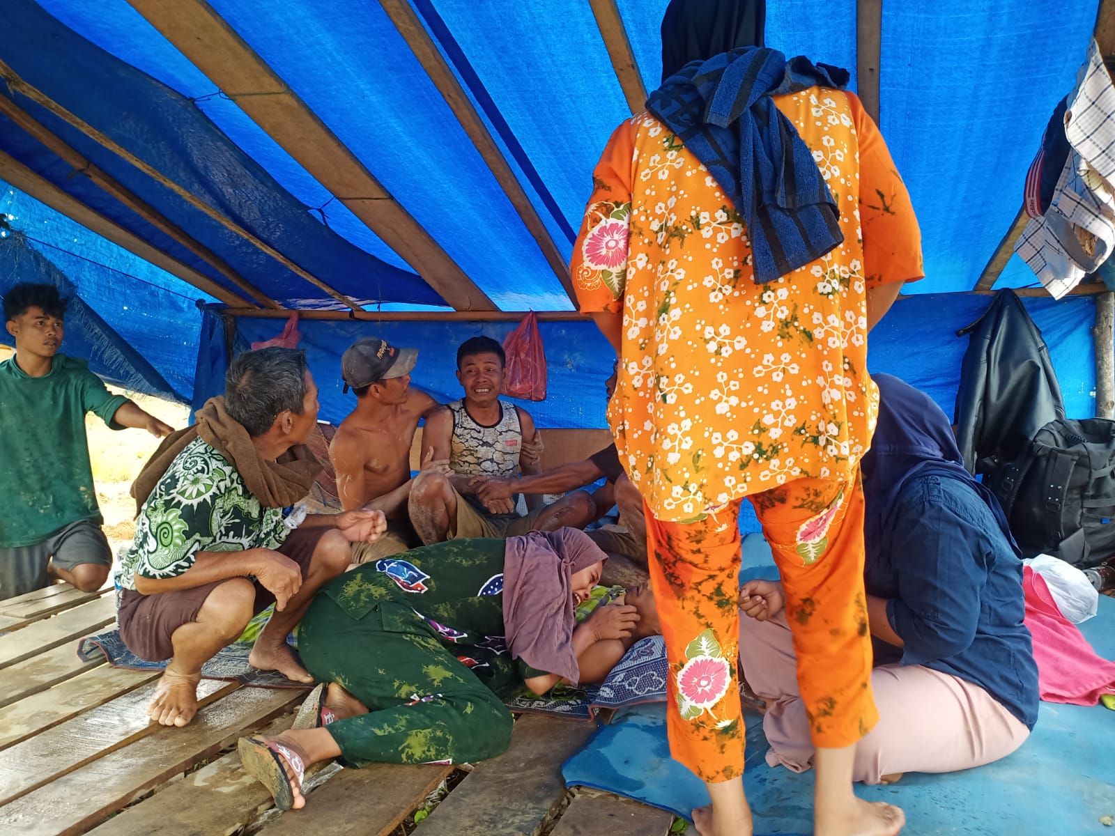 Breaking News..!!! Lokasi Eks Tambang M3 di Kec.Linggabayu,   2 Warga Desa Lancat Meninggal Dunia