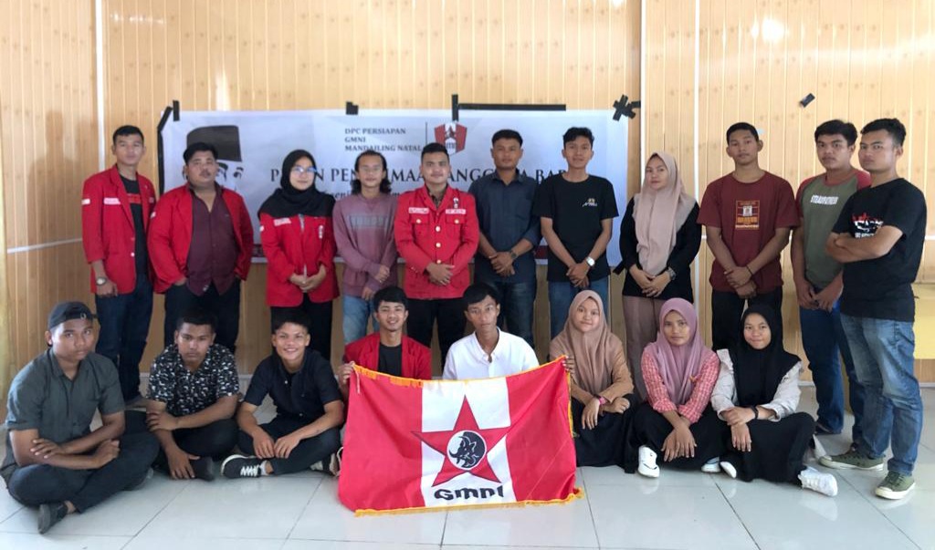 Di Bagas Godang, GMNI Mandailing Natal di Deklarasikan