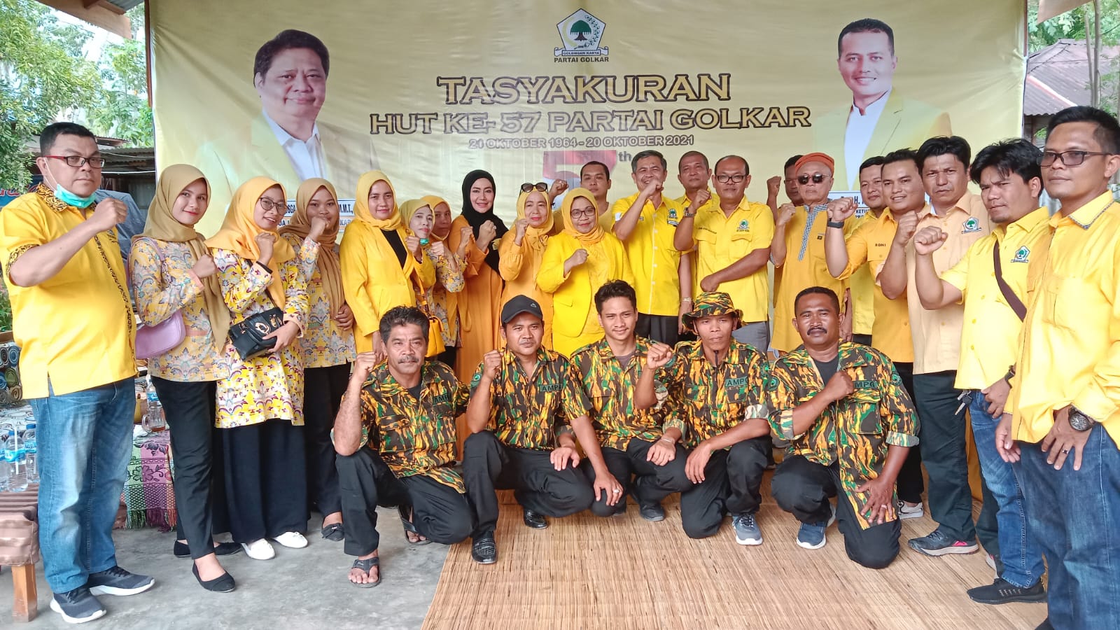 HUT Partai Ke – 58 , DPD Golkar Madina Melaksanakan Berbagai Kegiatan