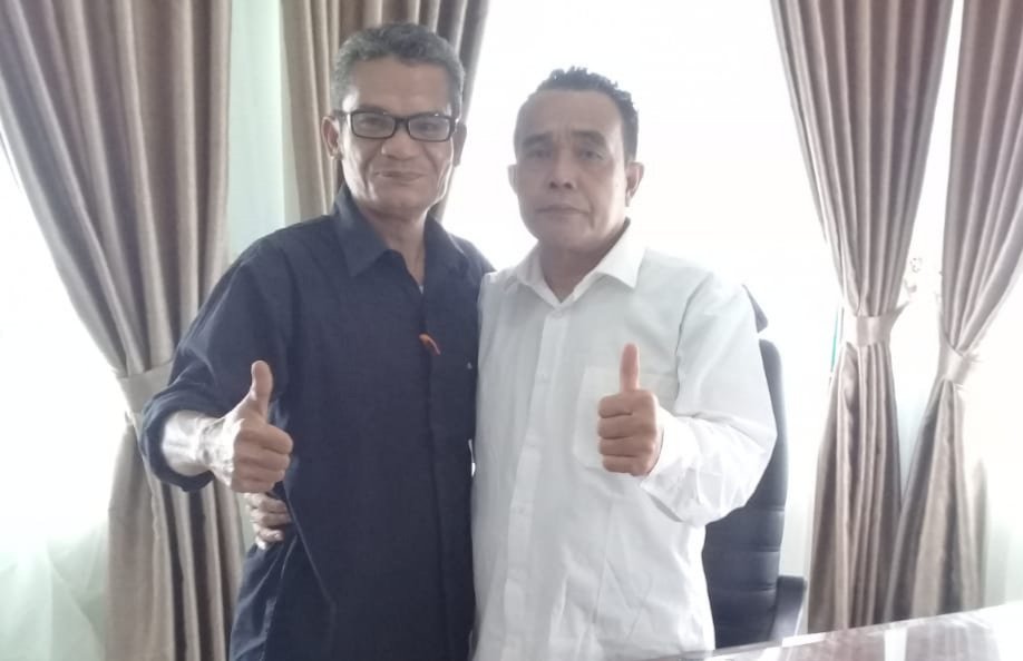 Jumpa Teman Lama Karier Tertinggi Pemkab Madina