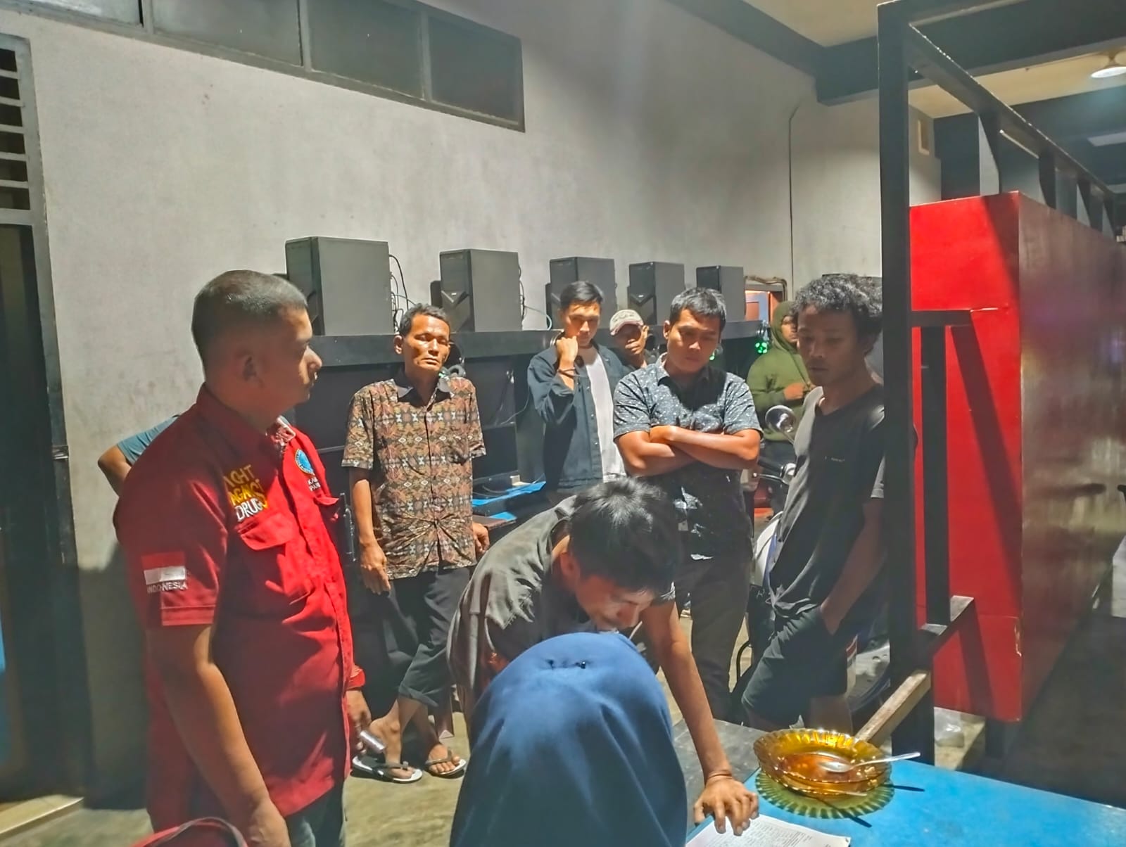 8 Orang Diamankan, Polres P.Sidimpuan dan BNNK Tapsel Razia Hiburan Malam