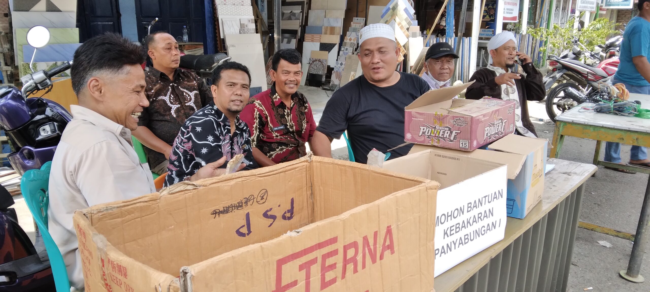 Rek Open Donasi Kebakaran 1830002225026 Bank Mandiri.A/N. Abdul Azis Hasibuan