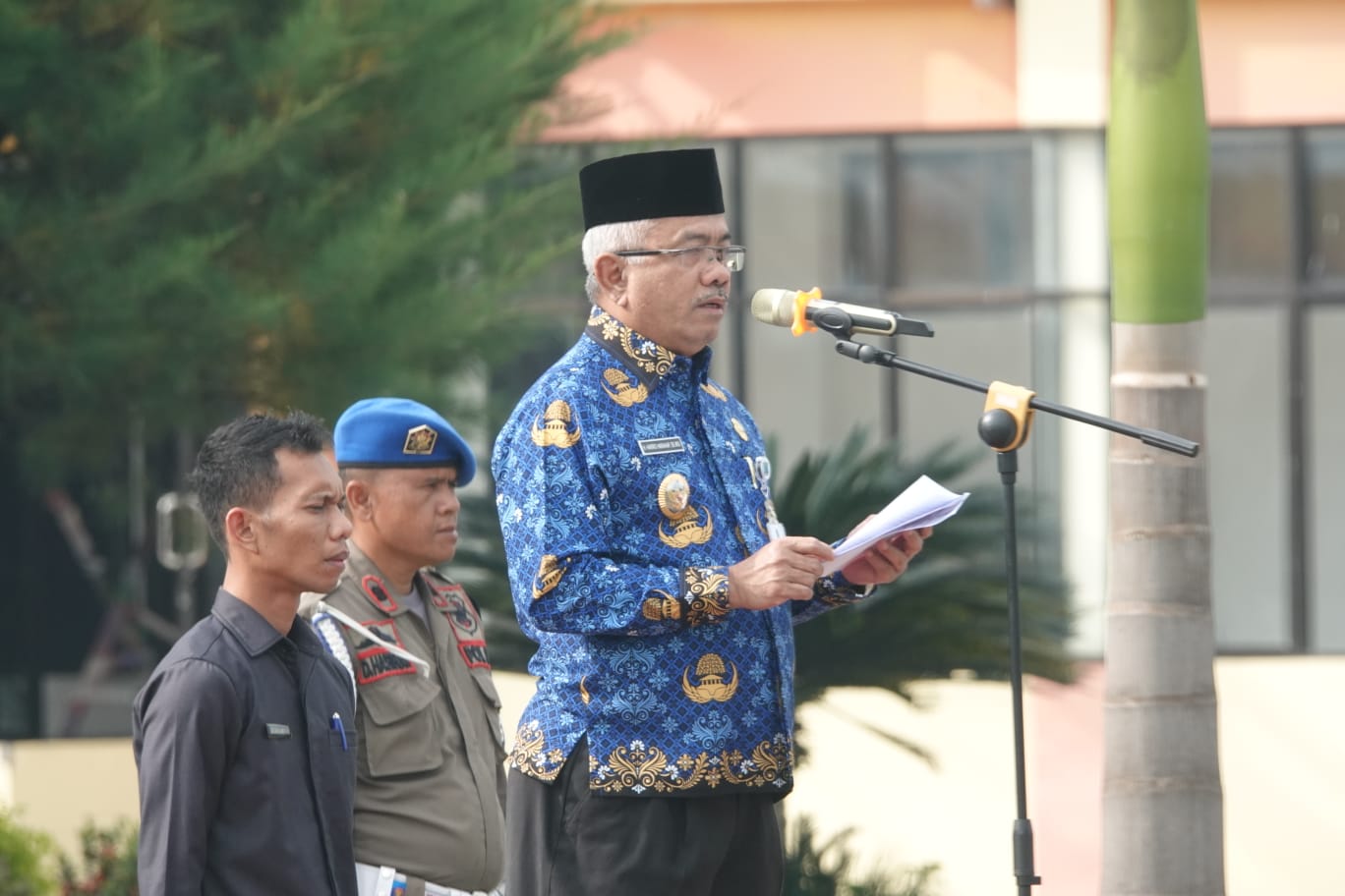Wabup Hariro Harahap Pimpin Upacara HKN di Lingkungan Pemkab Paluta
